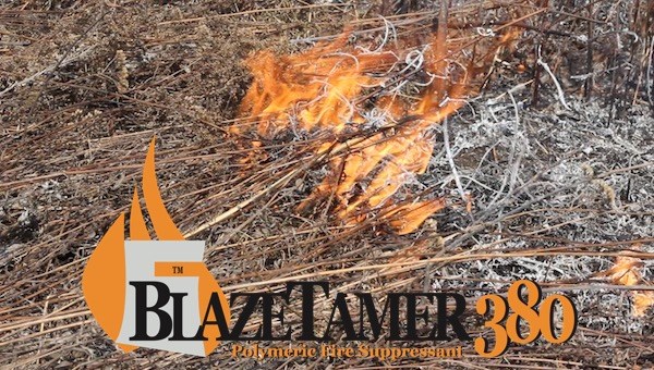 Firefighting suppressant BLAZETAMER380™ fights fires faster