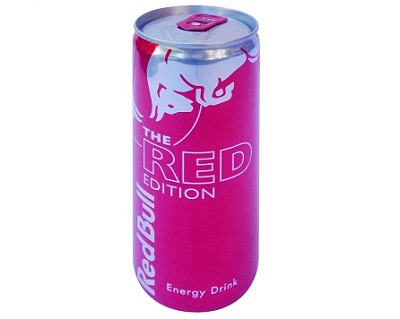 Red Bull the Red Edition Energy Drink with cranberry flavour