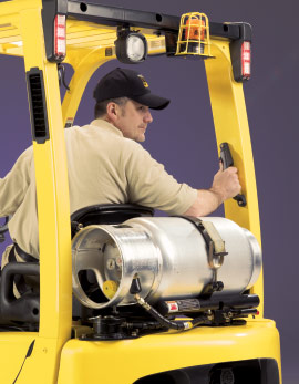 Operating forklifts should only be done by individuals who have been trained properly.