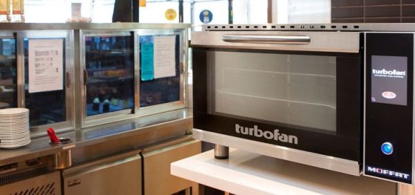  As well as delivering a superior quality patisserie product the Turbofan oven boasts very low energy consumption.