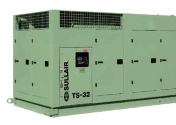 TS-32: Two-stage air compressor - Compressed air is one of the most convenient yet most expensive utilities in underground coal mining.