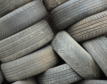 2 million tyres were used by OneSteel in its manufacturing process.