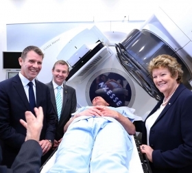 Bright Alliance launch (L to R): NSW Premier Mike Baird; Bruce Notley-Smith Member for Coogee; Health Minister Jillian Skinner. (Image: UNSW)