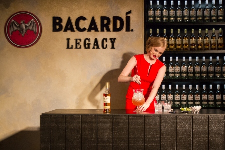 Gabriel presented the Bouteiller, her BACARDÍ Legacy drink to a panel of four judges on the night.