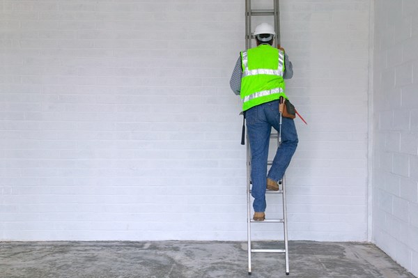 "Ladders should only be used for simple access or short periods and businesses must have safety measures in place."
