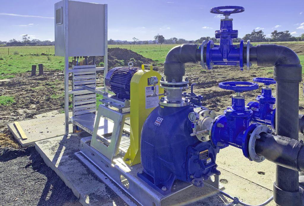 Coliban Kyneton Water Reclamation Plant use robust Gorman-Rupp Pumps 