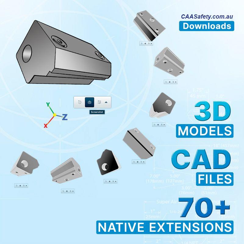 With a wide range of CAD formats available, there is even the ability to inspect, turn and manipulate the product with a full interactive 3D viewer. 