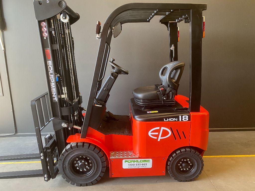 EP Lithium Electric 3 Wheel Counterbalance Container Mast 1 8 Tonne