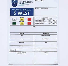 Ward Acrylic Bed Boards Ward Acrylic Bed Boards