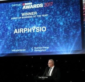 AirPhysio Winner of Optus MyBusiness Start-up Business of the Year Award AirPhysio Winner of Optus MyBusiness Start-up Business of the Year Award