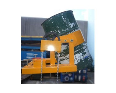 Aussie Trolleys - Forklift Drum Rotator | RC/DCMFAPCO