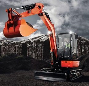 Compact Excavator 24.8HP Tier 4 Engine | KX033-4 