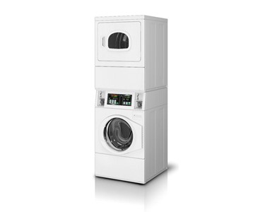 Speed Queen - Electronic Coin Operated Front Load Stack Washer Dryer | STENXA,STGNXA