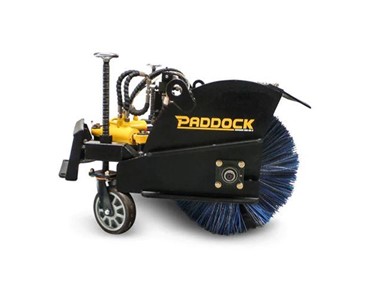 Paddock - Mini Skid Steer Attachment | Bucket Broom | SMLSW1050