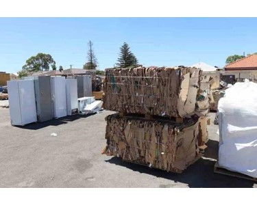 Cardboard and Plastic Horizontal Baler | H70 