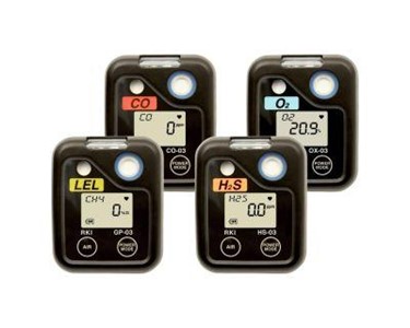 RKI Instruments - Single Gas Detector | 03 Series | O2/H2S/CO/LEL