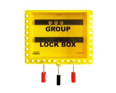 Wallmounted Group Lockout Box | GLB-8 Lockout Box