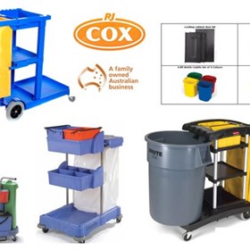 Janitor Carts & Trolleys | R.J. Cox