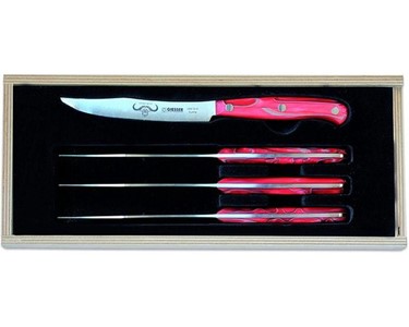 Giesser - Premium cut steak No.1 Red Diamond Giesser 4 pcs. set 1950 12 4 rd