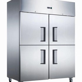 Four-Half Door Upright Freezer | F1170HDGN-TOP
