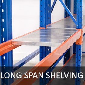 Long Span Shelving Rack