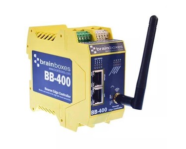Brainboxes - Industrial Edge Controller-Pwrd by Pi-DIO+Serial+BT/WiFi/NFC/Ethernet