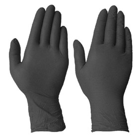 SAFRESH Black Nitrile Disposable Gloves – Heavy Duty