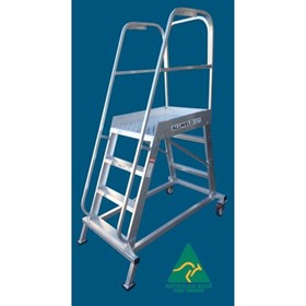 Order Picker Ladder | Marine Grade Aluminium