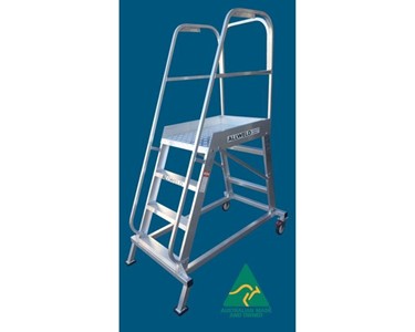 Allweld - Order Picker Ladder | Marine Grade Aluminium