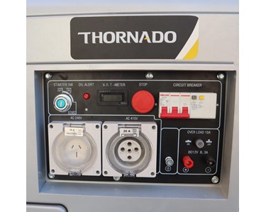 Thornado 8kVA Silent Diesel Generator Key Start 3 Phase