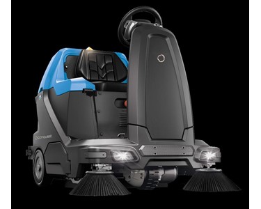 Conquest - Electric Compact Ride-on Sweeper with HEPA | RENT, HIRE or BUY | FSR-7