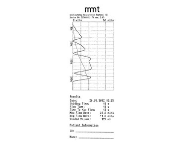 MMT - DanFlow™ Chord Uroflowmetry