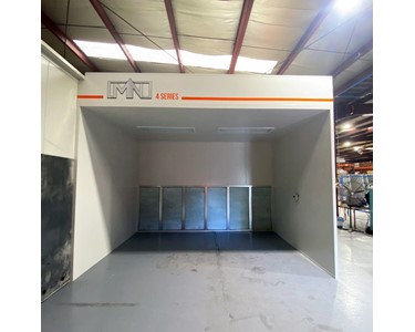 MN Spraybooths - Open Face Spray Booth Series 4