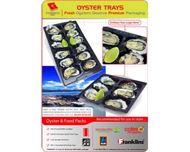 Formrite - Oyster Displays | Plastic Oyster Trays