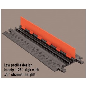 Low Profile Cable Protectors | Guard Dog 2 Channel - Standard