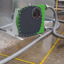 Lime slurry successfully transferred using peristaltic hose pump