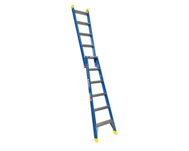 Bailey Fibreglass Dual Purpose Ladder in Single Ladder Configuration