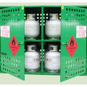 LPG Store for 16 x 9kg Bottles | GQA16