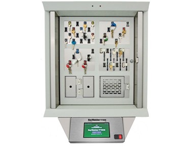 6 Module Touch Screen Key Cabinet System.