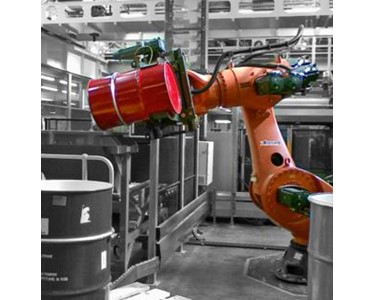 Robotics - flexible solutions for drum handling, palletising and pick & place applications