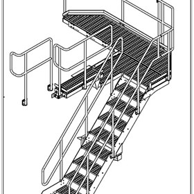 Fixed Stair Assembly