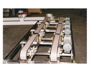 Adept - Interconnecting Strip Chain Conveyors