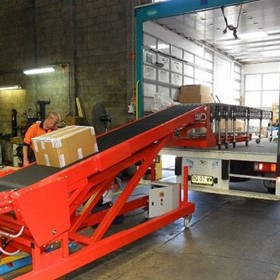 Mobile Belt Booster Conveyors