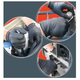 Disposable Safety Gloves | Black Shield GNB218