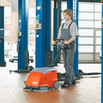 Automatic Floor Scrubber | Scrubmaster B10 | Battery Powered