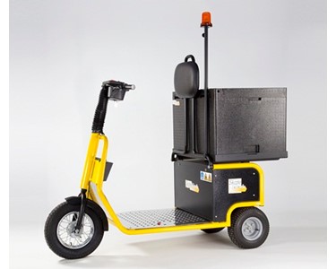 Battery Electric Tug with 120L Container | Skatework