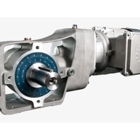Bevel Geared Helical Motor | IP66