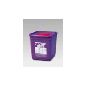 4.75 Litre Cytotoxic Square Container | RE4LCT