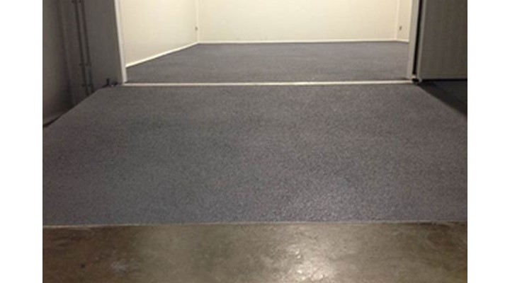 Cool room and ramp anti slip coated with Floor Tuff Ultimate