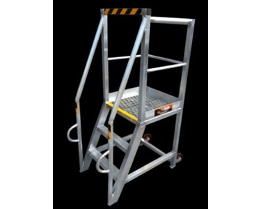 Mobile Work Platform Ladder